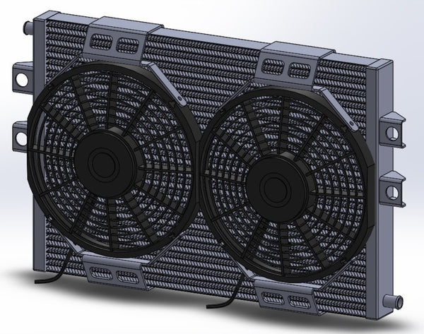 2016-2017 Shelby GT350/GT350R Dual Fan Upgrade Kit